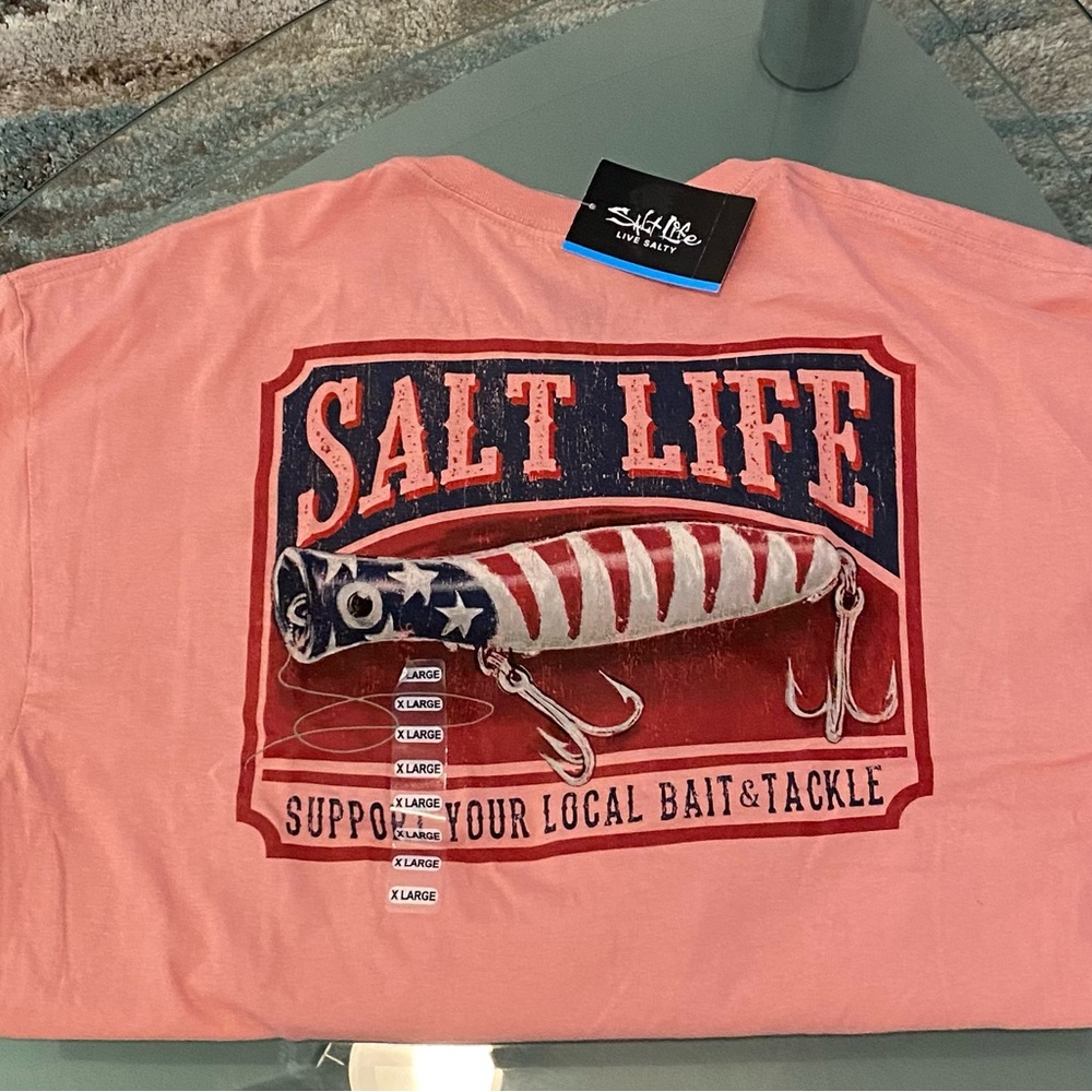 Tshirt. Salt life. Xl. BNWT. Men’s